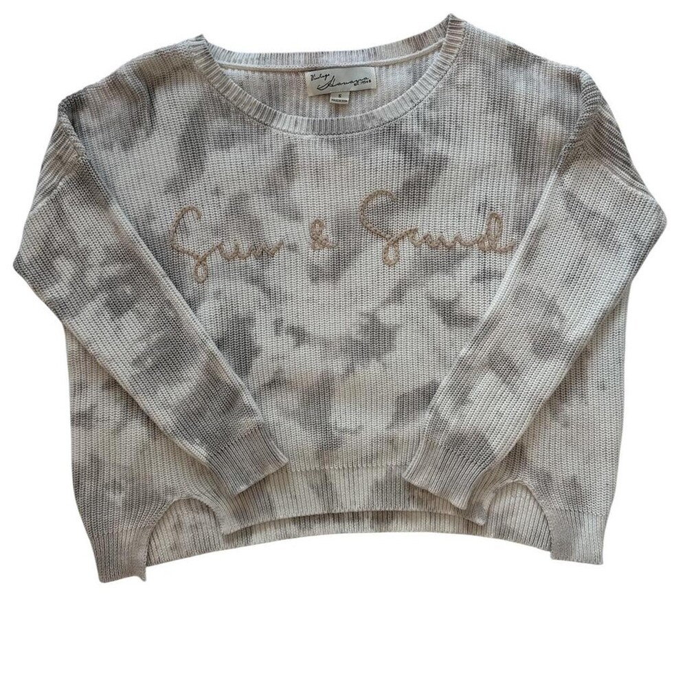Vintage Havana Sun & Sand Tie-Dye Knit Sweater